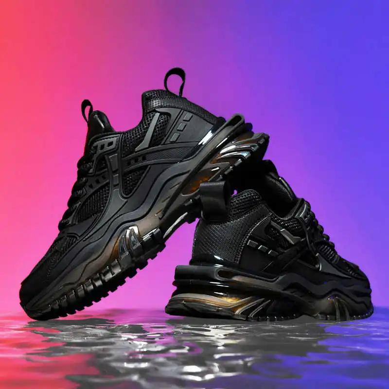 Flat Sole Round Toe High Shoes For Men Long Boot Damske Sneakers Sports Offers Tenis Models Outside Sapateni Tenid Style