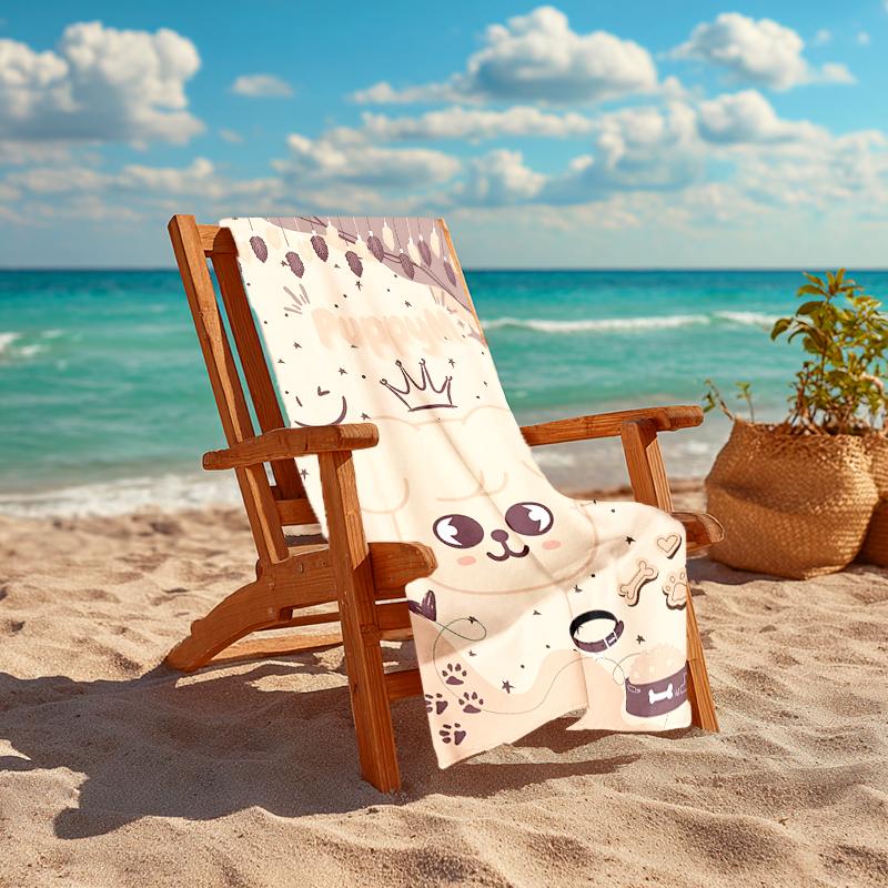 1pc Kpop Team8 Beach Towel, Comfortable and Thick, and Swimming/Bath/Picnic/Camping Towel, Suitable for Seaside Beaches