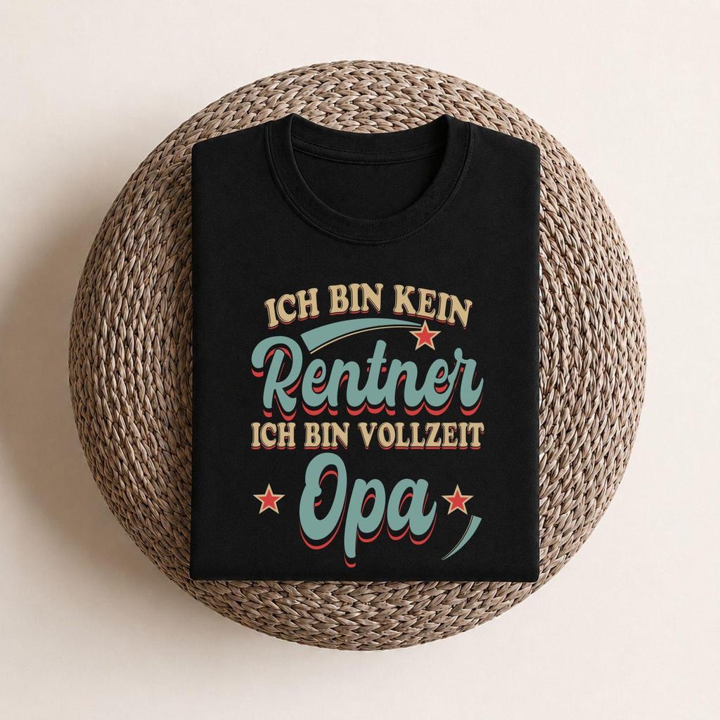 Retired and Grandpa T-Shirt for Colleagues | Retirement Sayings - Premium Shirt