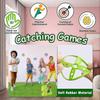 Outdoor Toys for Kids Ages 4-8, Outside Elephant Flying Disc Launcher, Spinner Catch Yard Games for Kids Ages 8-12