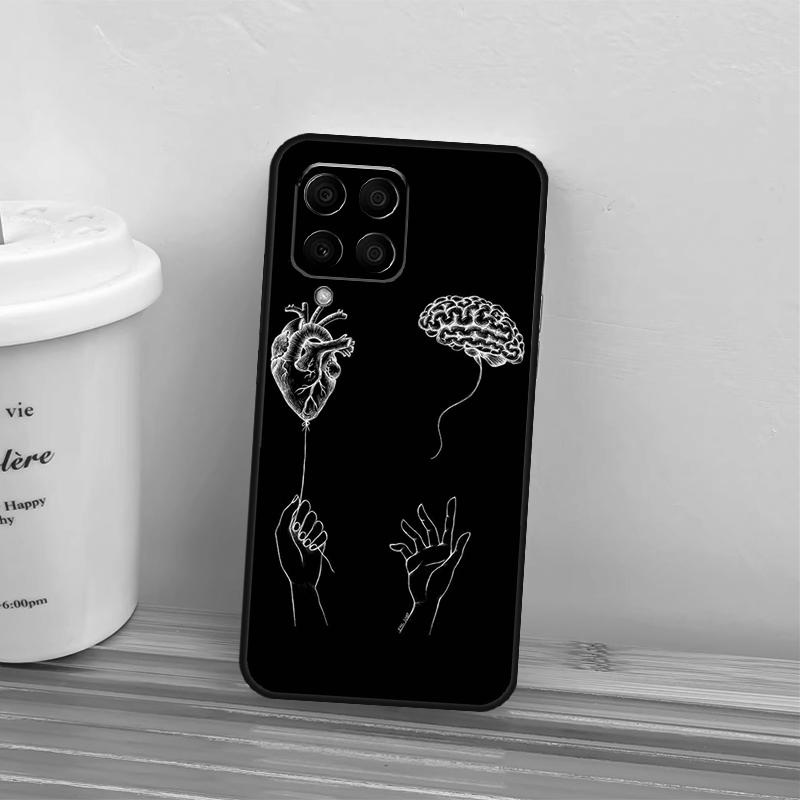 Medical Human Organs Brain Case For Samsung Galaxy M14 M54 M34 M13 M15 M36 M55 M35 M56 M16 M31 M11 M53 M12 M32 M52 M06