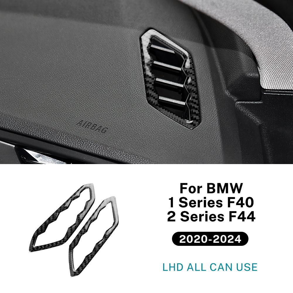 For BMW 1 2 Series F40 F44 2020-2024 Door Window Switch Air Vent Door Handle Panel Cover Trim Carbon Fiber Interior Kit Stickers