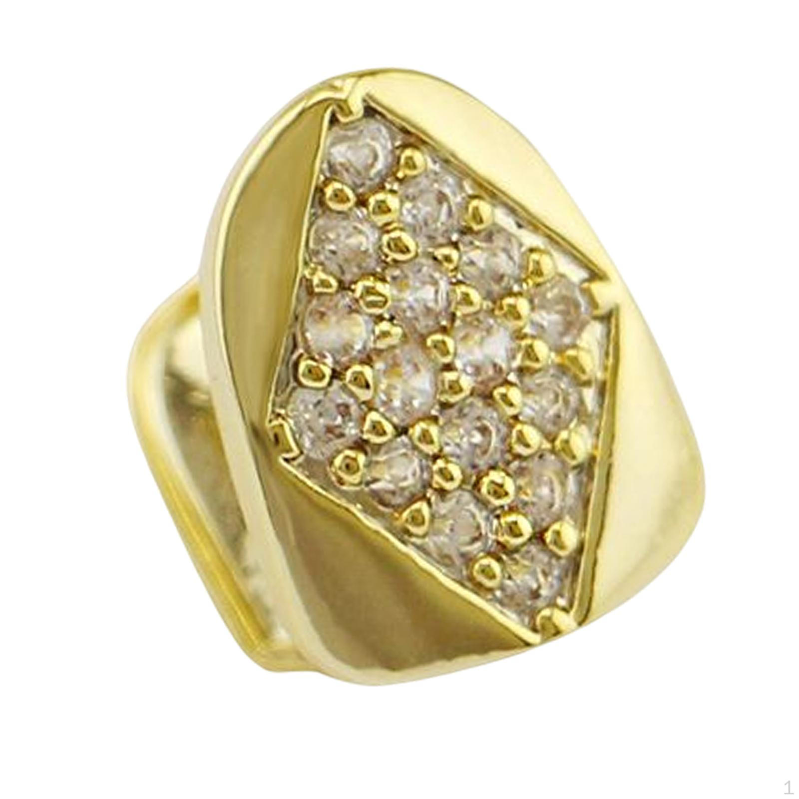 Алмазные одиночные хип-хоп накладки на зубы Блестящие танцевальные карнавальные костюмы