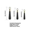 100lots Tangles Without Fishing Swivels Heavy Type Brasses Construction with Smooth Rotations for Anglers