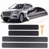 4PCS Car Stickers 4D Carbon Fiber Universal Sill Scuff Anti Scratch 60X7CM Auto Door Sticker Exterior Protection Car Accessories