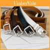 Womens Fashion Pu Leather Belt With Alloy Buckle For Casual And Office Style