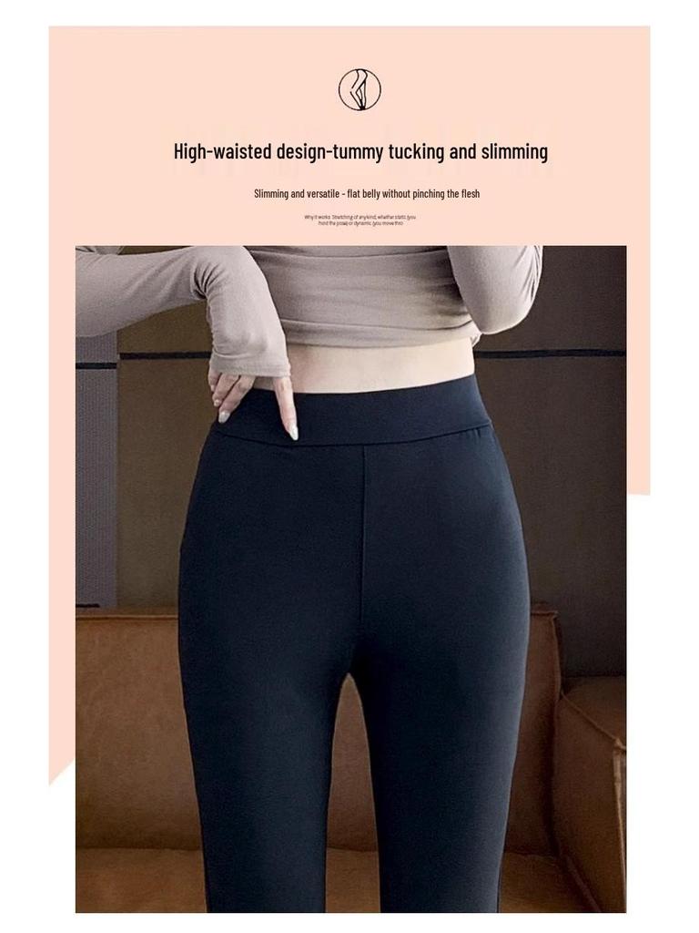 High-Waisted Petite Micro-Flare Pants for Women, Spring/Autumn 2024, Summer-Weight Black Suit Style