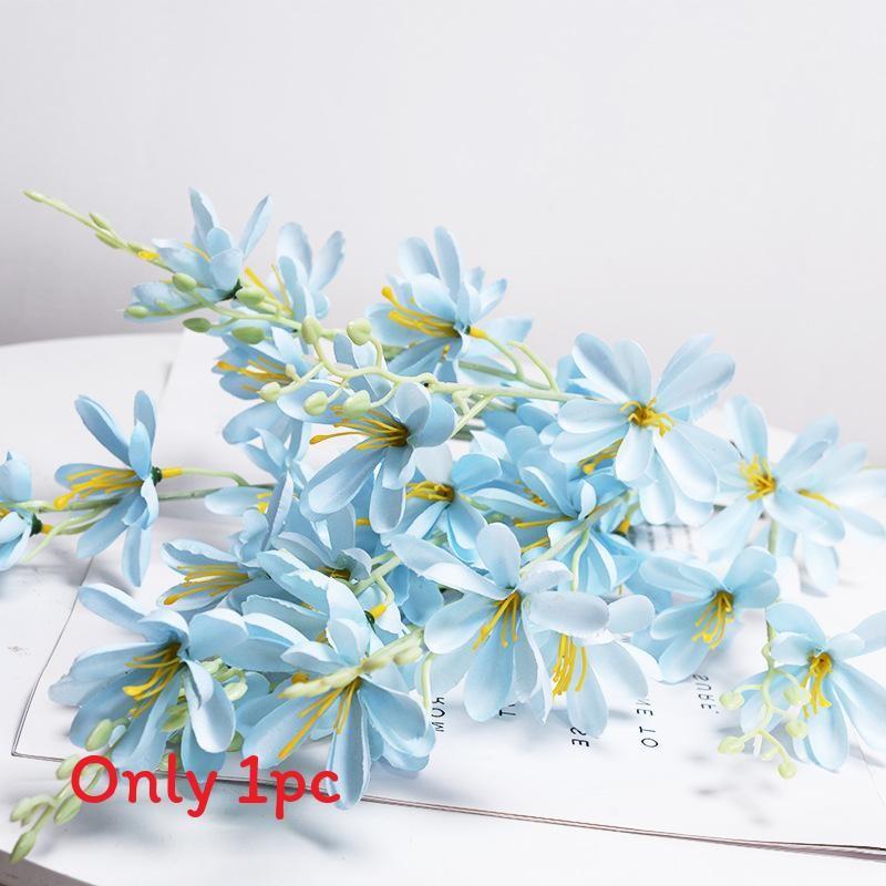 Simulated Liliflora Magnolia Desr Silk Flower Wedding Home Decor Photography And