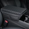 Almohadilla para reposabrazos de coche, tacto cómodo, sin deformación, antiarañazos, soporte para codo, almohadilla de reposabrazos de espuma suave