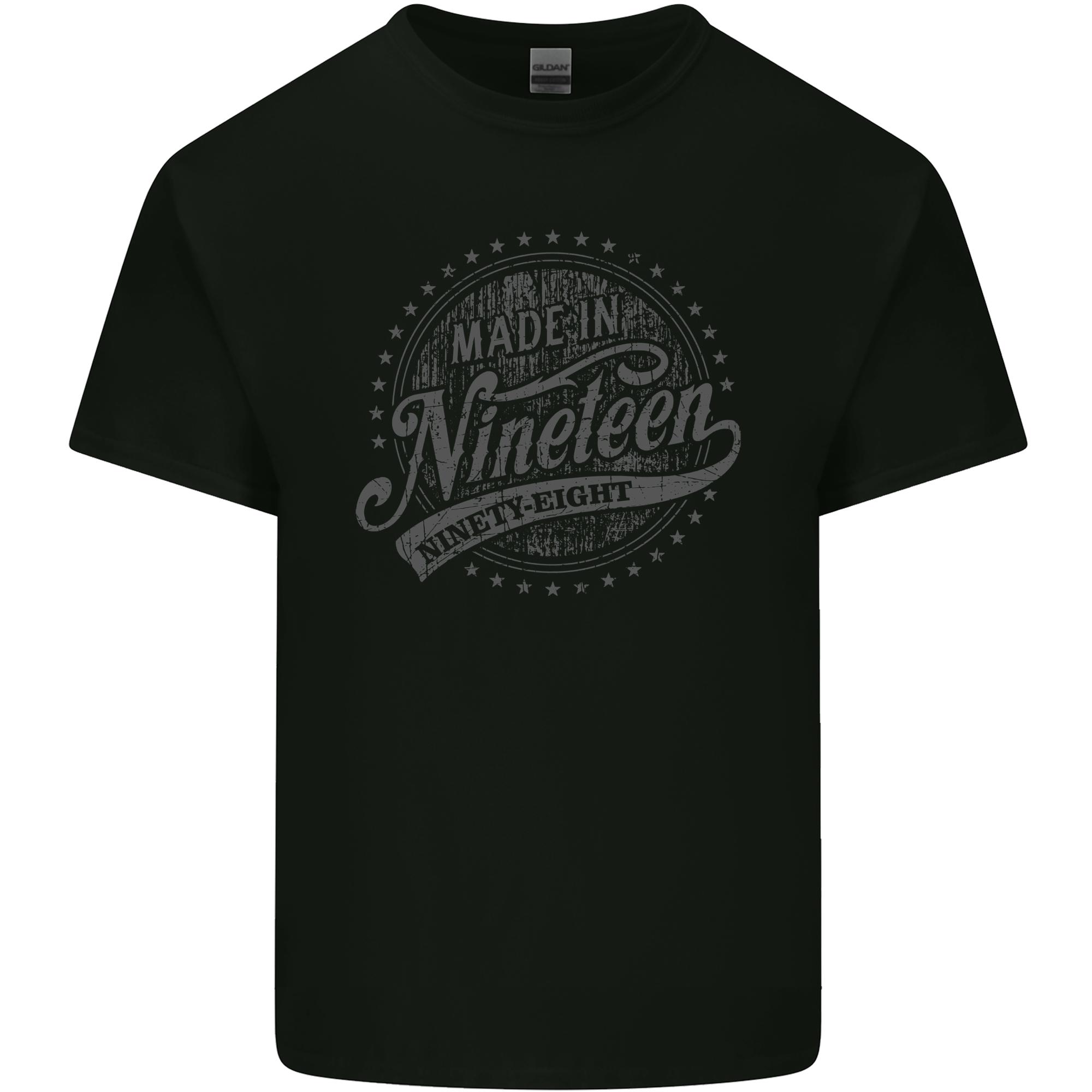 Distressed 28th Birthday Made In 1998 Unisexs Light Cotton TShirt S