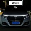 Shine Starting LED Car Hood Light Strip Auto Engine Hood Guide Decorative Ambient Lamp 12v Modified Car Daytime Running Light