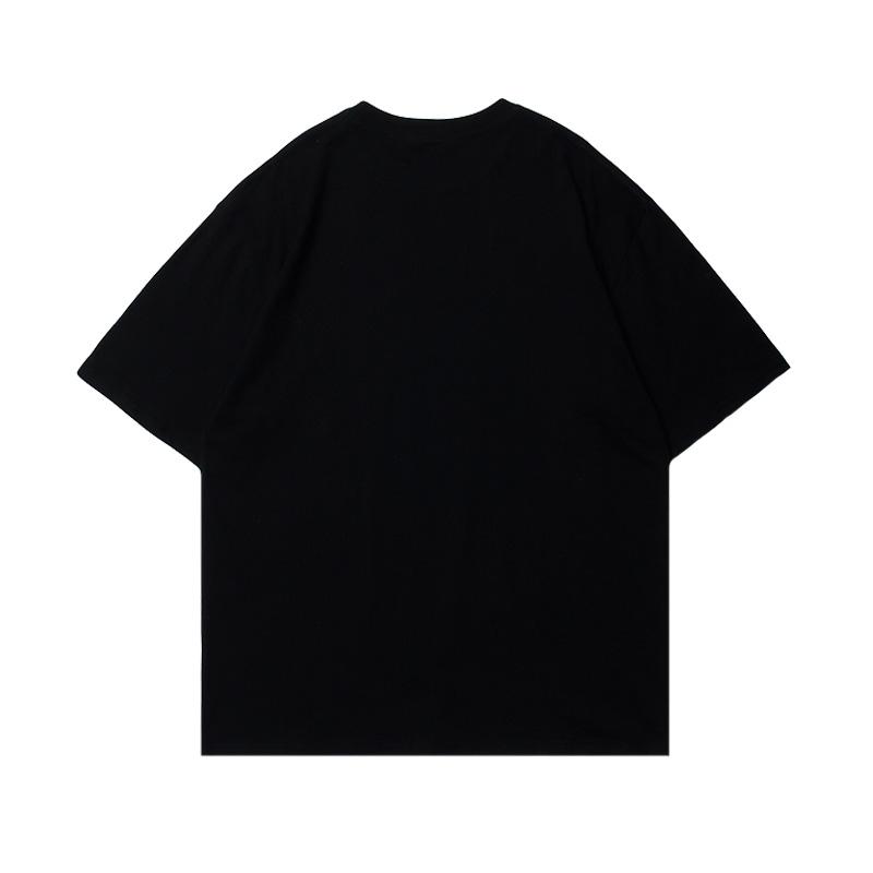 T-shirt Trend House LIEF Oversized High Street Trendy Brand Summer Print Men's and Women's Cotton Short Sleeves