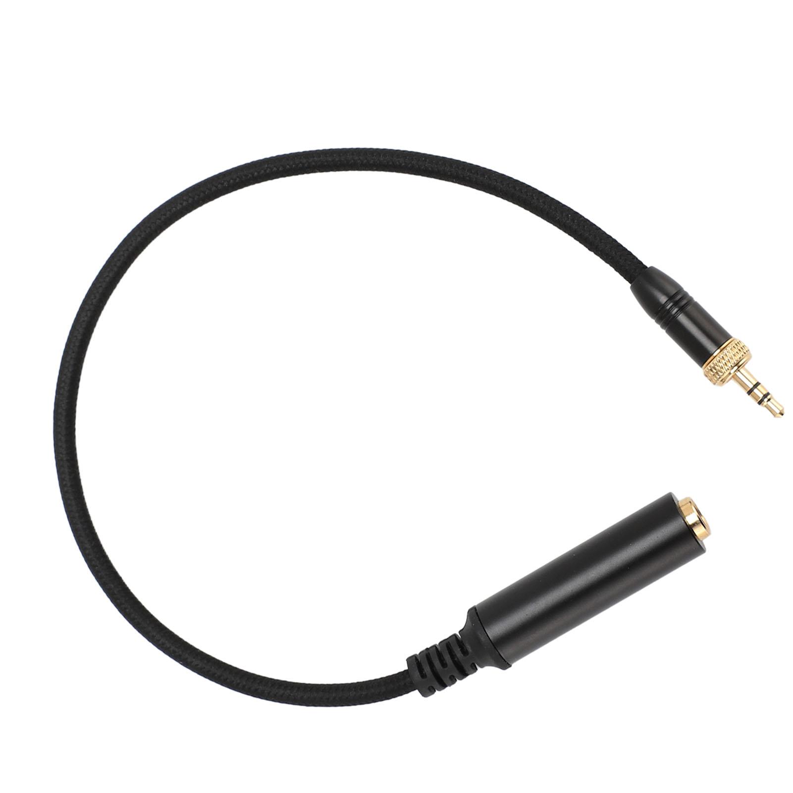 

6.35mm Female to 3.5mm Male Adapter 1 4 to 1 8 Stereo Sound Adapter for Amplifier Guitar Piano Family Devices