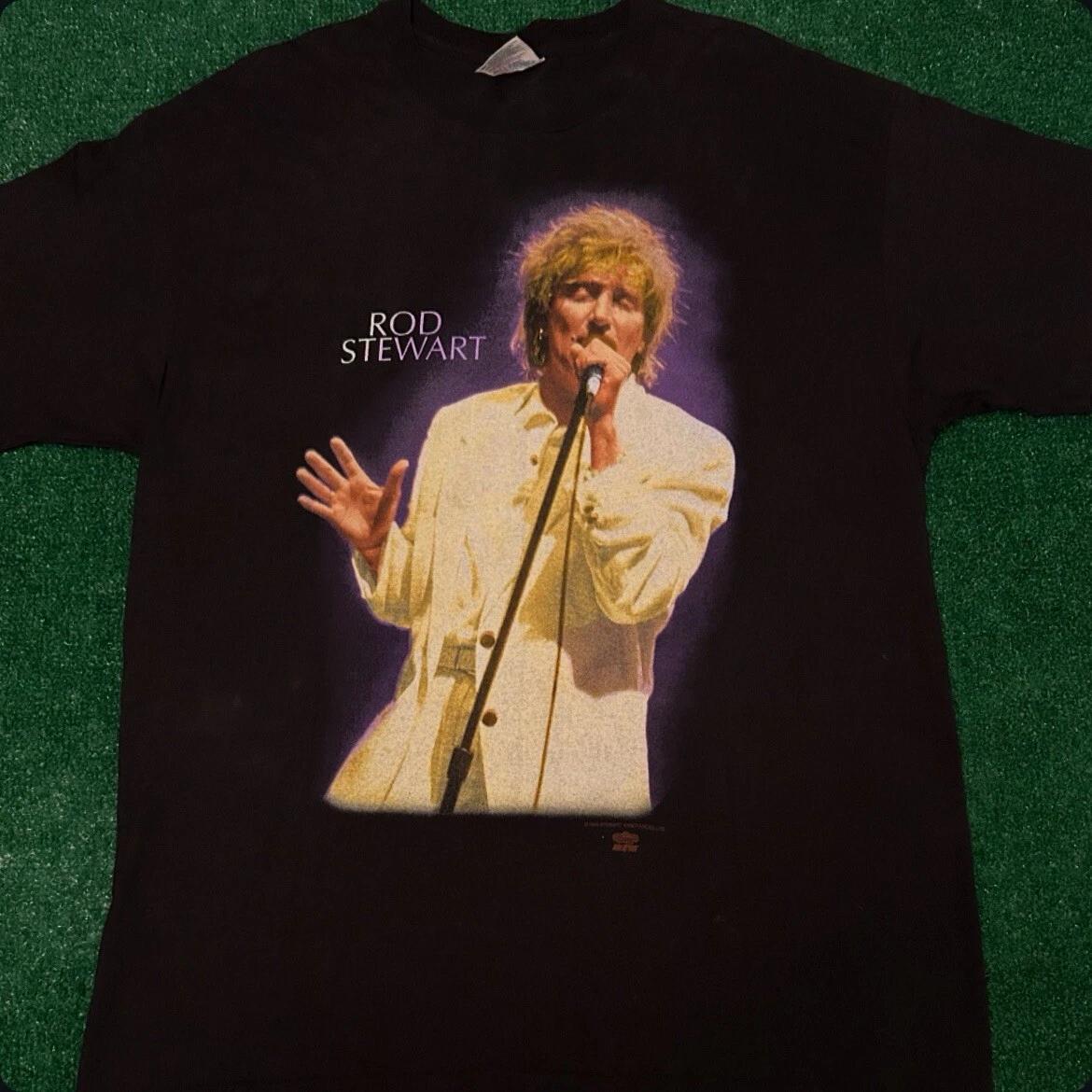 

Vintage 90s Rod Stewart 1993 A Night To Remember Tour Shirt Mens Size XL USA 3XL