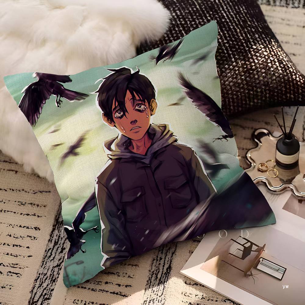 Cartoon Horror KKilling SStalking Personalized Pillow Cover Kids Bedroom Wild Party Decor Pillowcase Kid Birthday Shower Gift