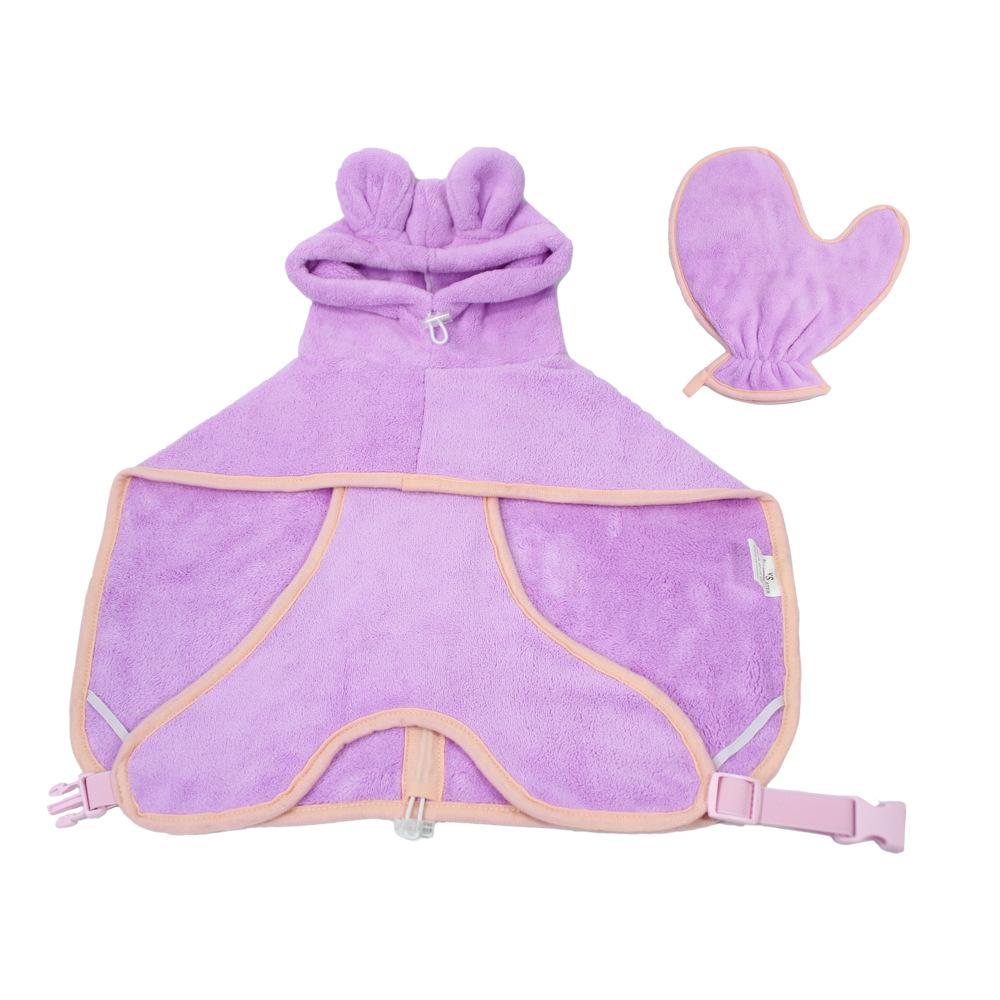 

Милое поведение милый собачий халат маленькая собака коралловый флис теплая одежда для питомца XS