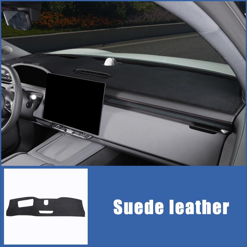 For ZEEKR 7X 2025+ Dashboard Sun Visor Pad Centre Console Anti-UV Mat Suede Leather Anti-Glare Interior Trim Car Accessories LHD