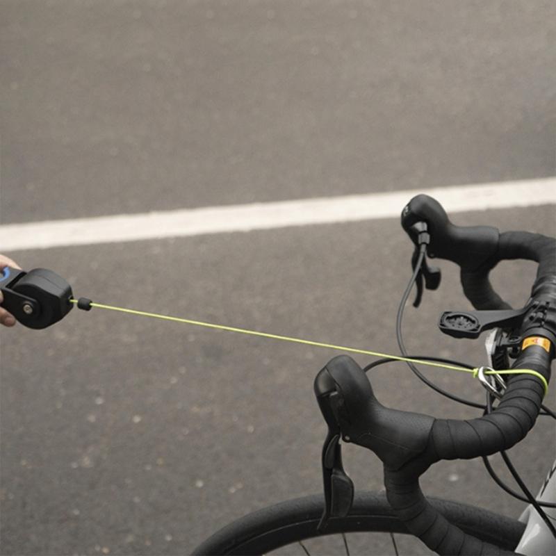 Efficient Bicycles Tows Rope System Bike Trailer Towing Device Flexible Retractable Bicycles Tractors Pulling Rope