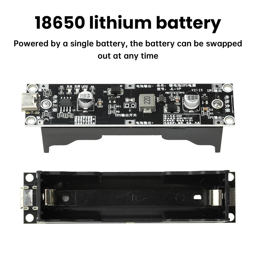 DC 5V 18650 Lithium Battery Charging And Boosting Integrated Ups Uninterruptible Power Supply Battery Board