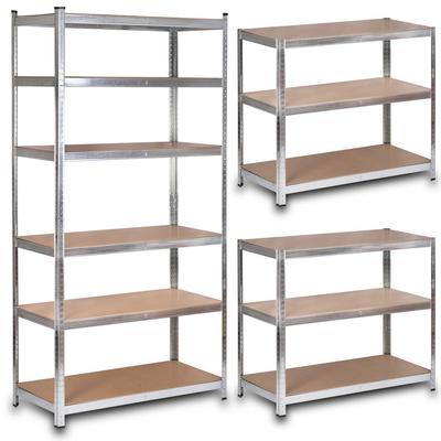 Metal Storage Rack 222 X 110 X 50 Cm Humberg Hr-815