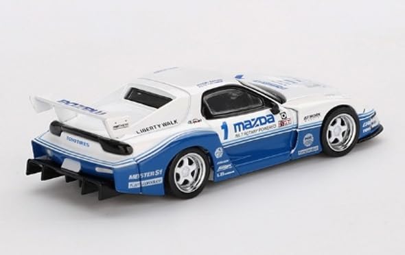 Sunrich MINI GT Scale Mazda Silhouette IMSA Finished Model 1/64 RX-7 LB-Super (Right-Hand Drive) MGT01011-BL