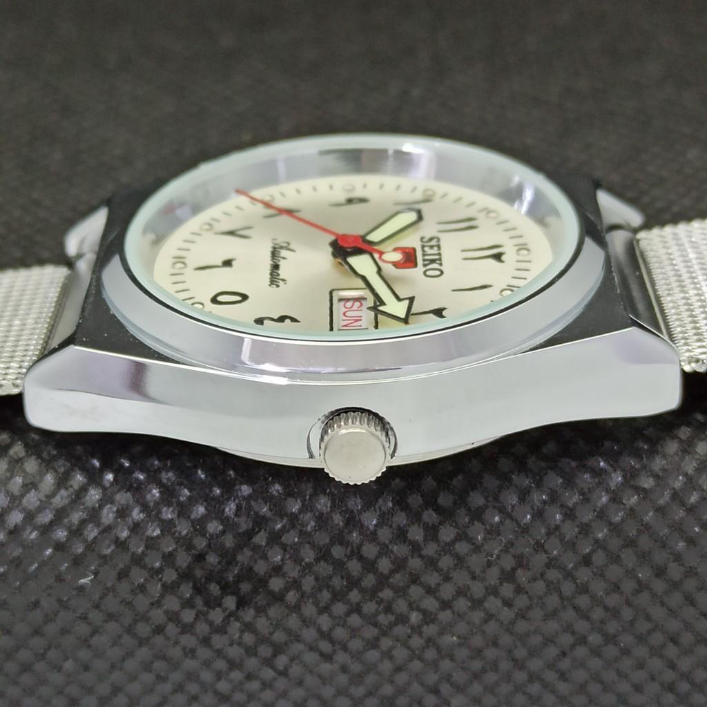 RENOVOVANÉ VINTAGE SEIKO 5 AUTO 6309A JAPONSKÉ PÁNSKÉ ARABICKÉ HODINKY 533d-a280114-9