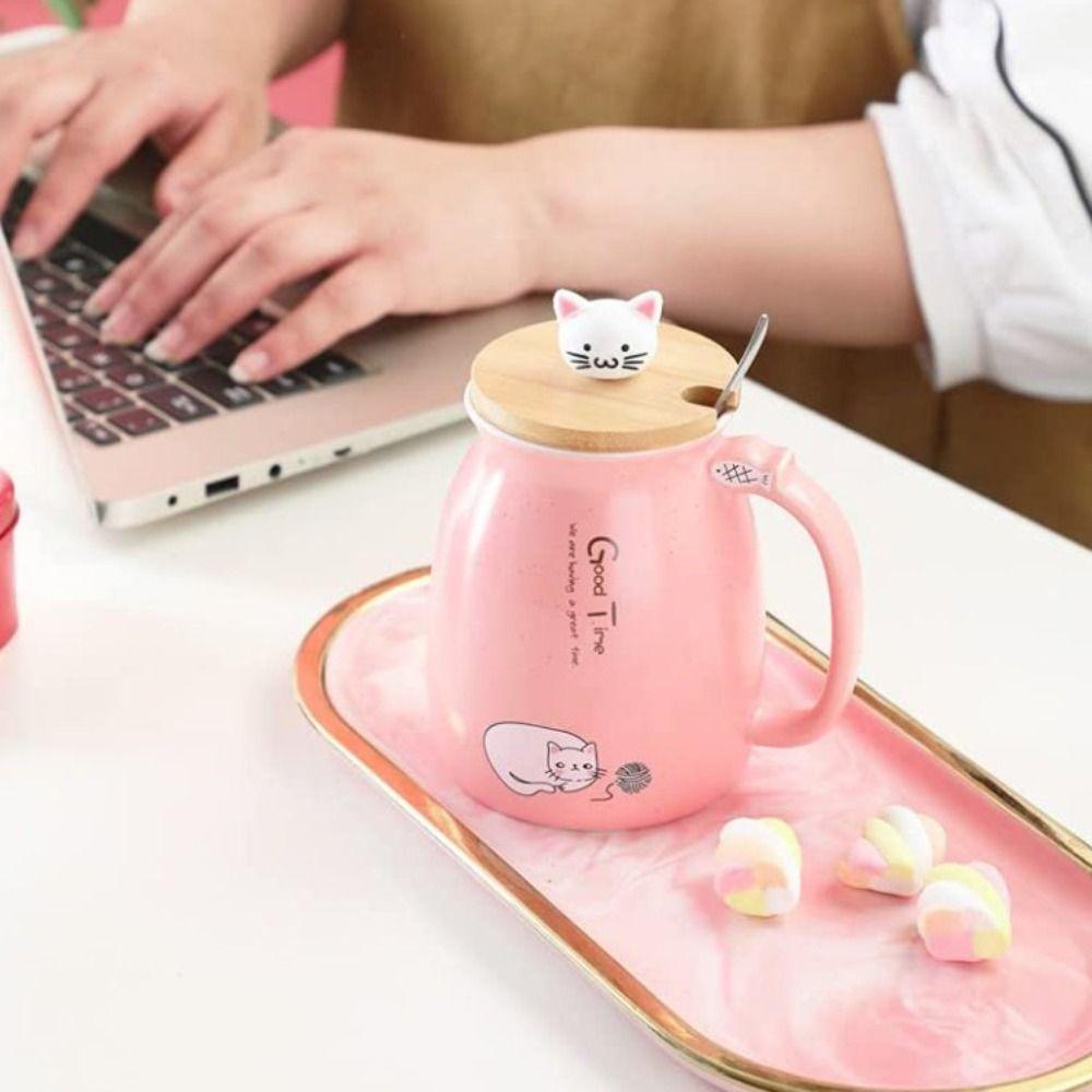 Ceramic Tea Cup Japanese Style Iced Yogurt Cup Drinkware Coffee Mug  Office
