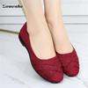 Damen Mokassins Flache Schuhe