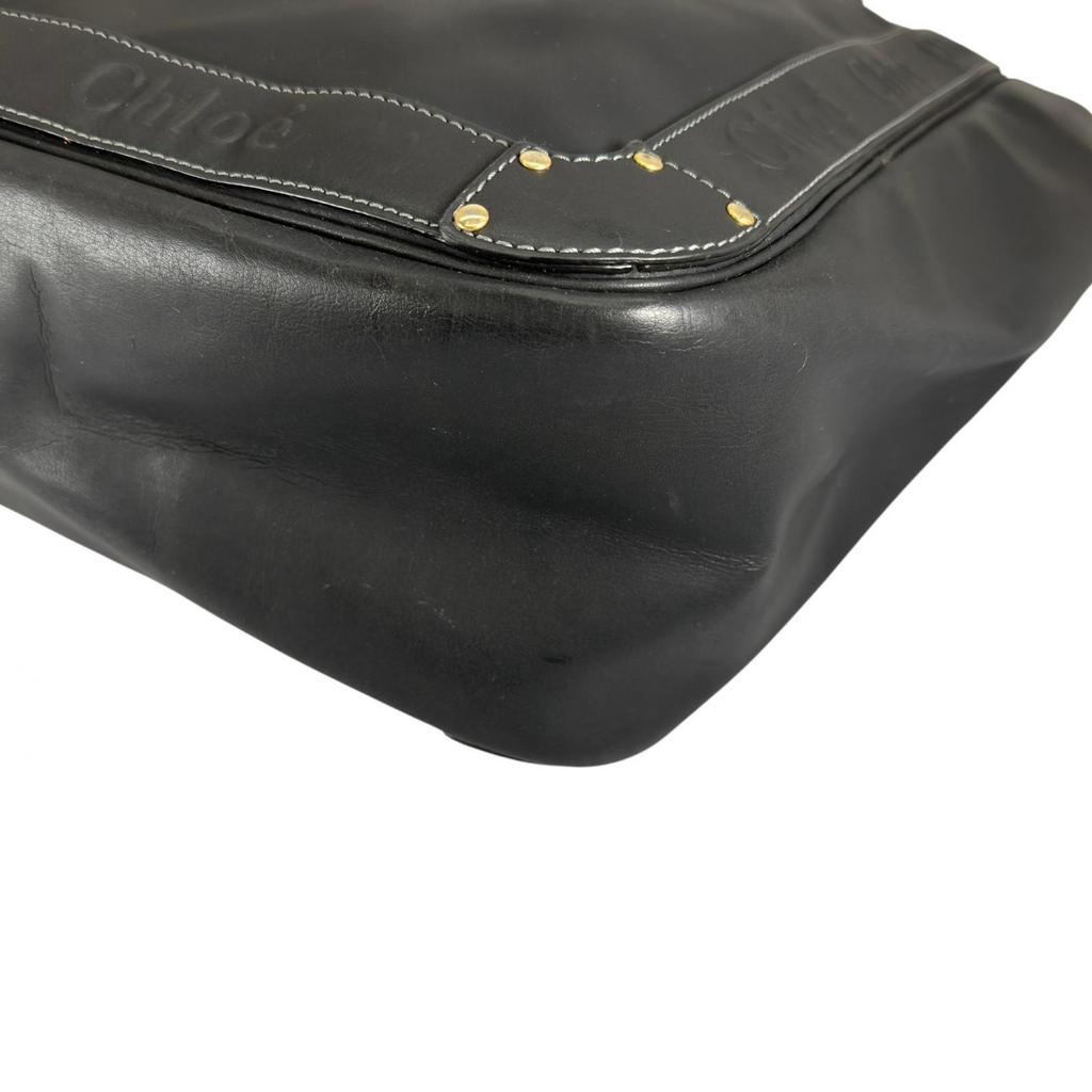 Chloe Eden 3S1123-311 Tote Bag Black Women Used