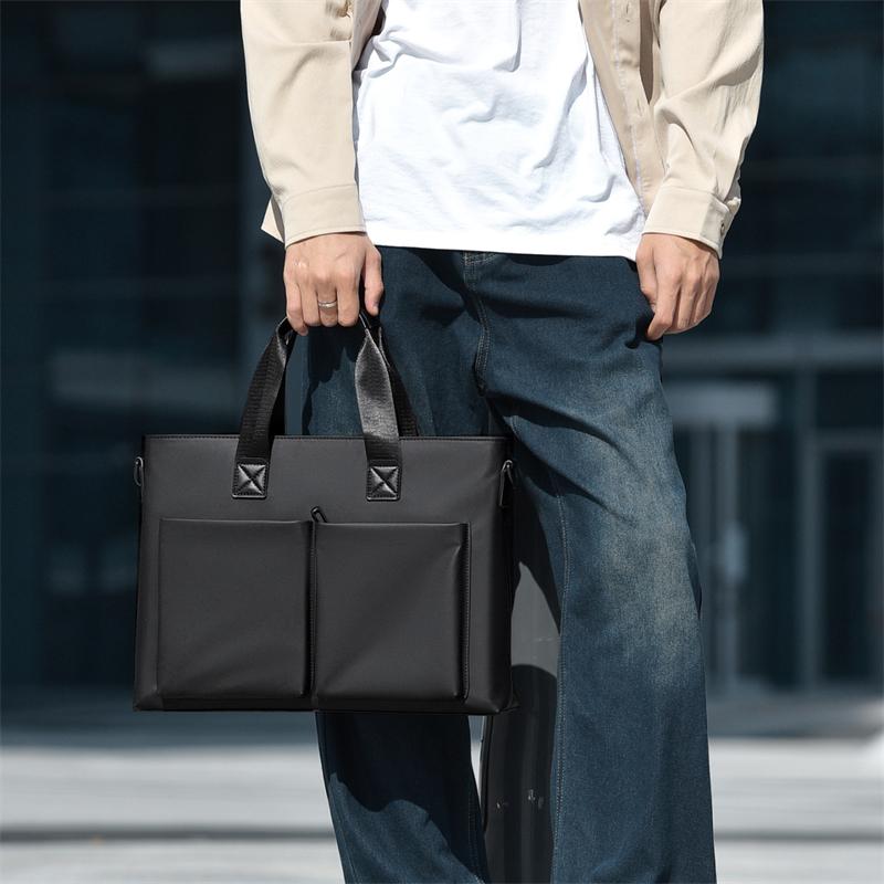 Borsa a tracolla da uomo Borsa a spalla per pendolari Valigetta multistrato