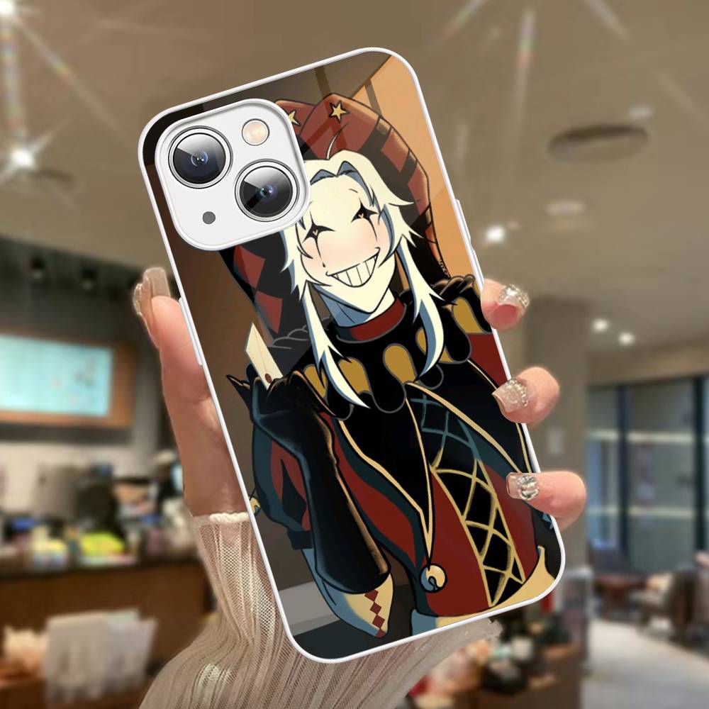 Der Freak Circus Pierrot Spiel Für iPhone 14 13 12 Mini 11 Pro XS Max X XR 14 Plus Gehärtetes Glas Cover