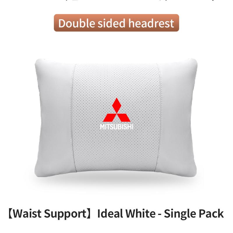 cxlqbm1 For Mitsubishi Outlander Pajero Asx Lancer Evolution X L200 Ralliart Car Headrest Neck Support Lumbar Rest Cushion Neck Pillow
