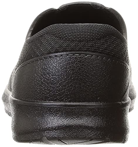 Marugo Kids' Run Run Rain Waterproof Shoes for School, Rainy Days, Easy Care, Boys and Girls, Black, Size 22.0 cm, 2E