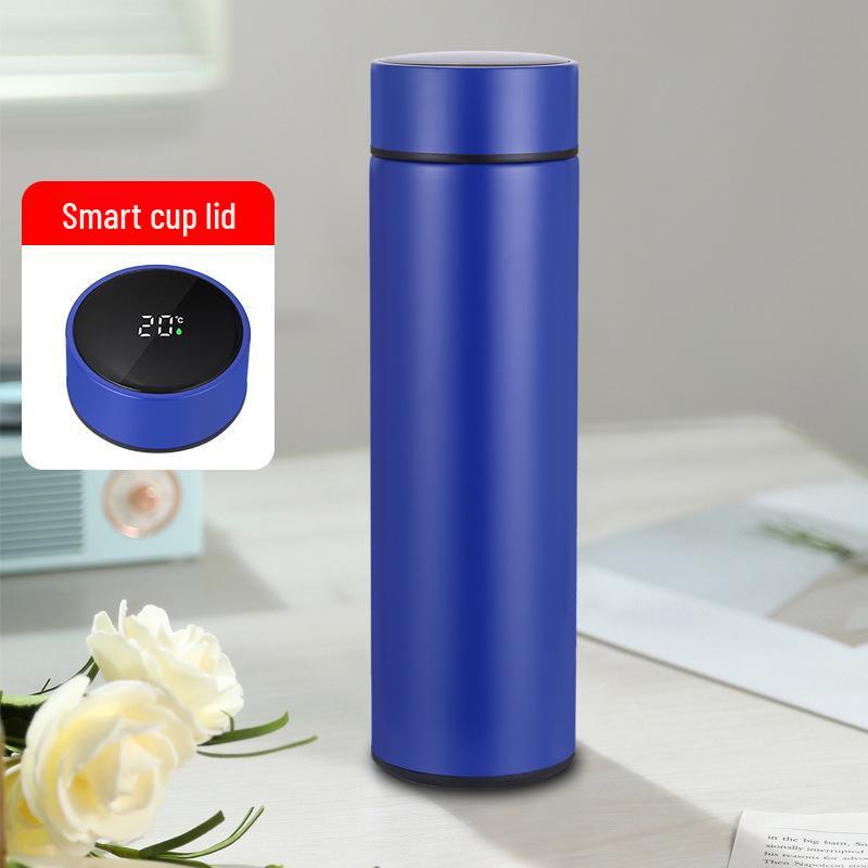 Smart Stainless Steel Insulated Cup with Touch Temperature Display - Office & Business Tea Brewing Gift