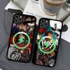 Berserk Cool Anime Phone Case Magnetic Case For IPhone 16 14 13 12 11 15 Pro Max Plus For Magsafe Wireless Charge Cover