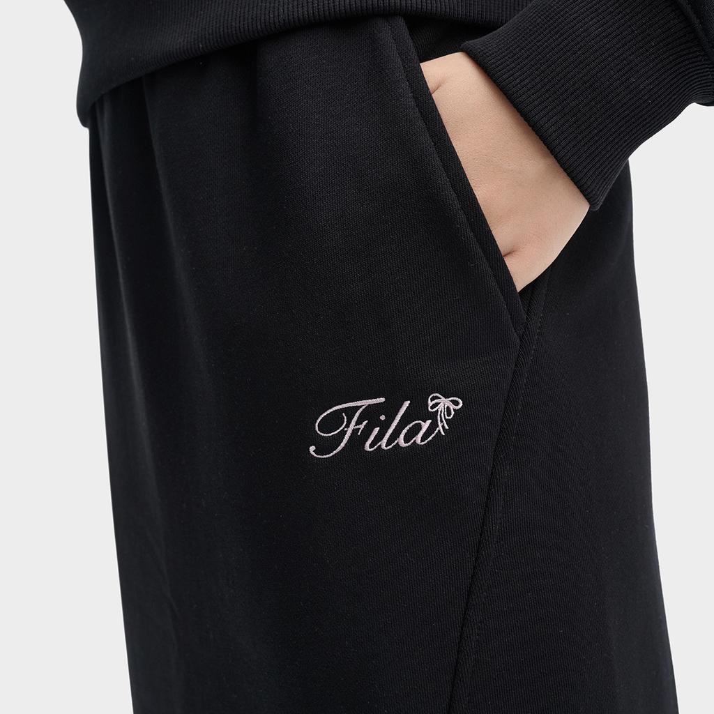 New FILA Casual Short Skirts Women's Jet Black F11W439309FBK