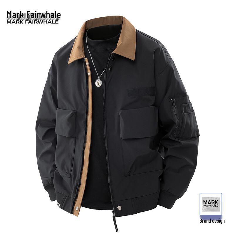 

Mark Fairwhale Men s Loose Fit Casual Jacket 2XL
