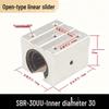 Linear SBR Aluminum Guide Rail: Slider, Cylindrical Rail, Optical Shaft, Woodworking Slide Table, Chrome Plated Rod.