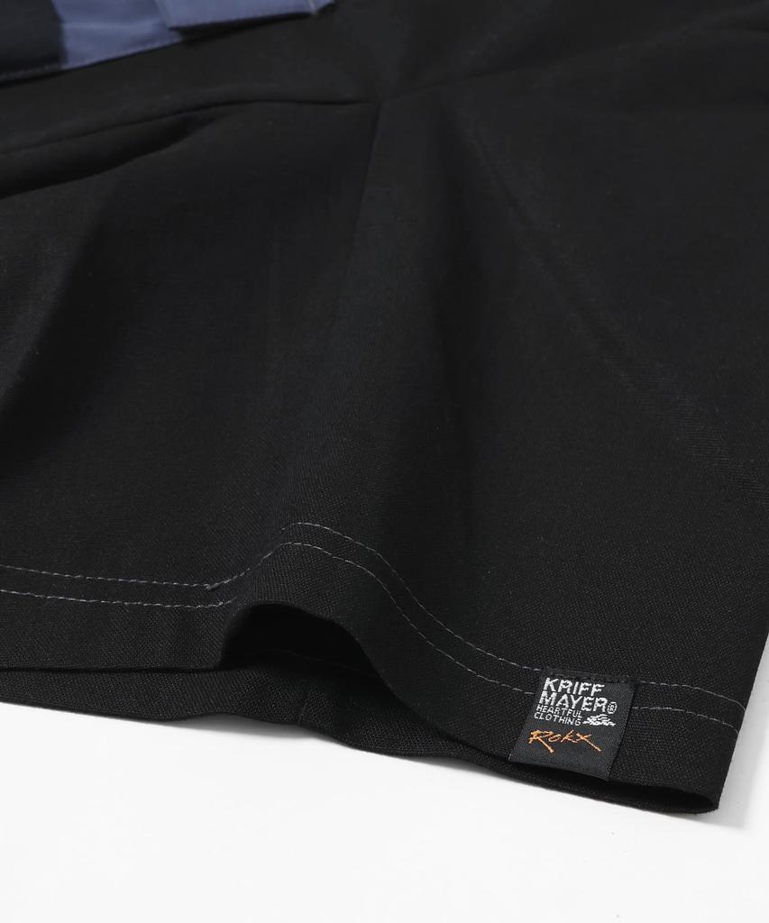 ROKX Kollaborationsstoff Kurzarm Medium Schwarz [Cliff Mayer] T-Shirt Herren