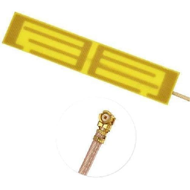 wlaniot 2.4G Wireless Mini PCI PCI-E WiFi Bluetooth Internal Antenna Built-in Antenna (5dbi,700-2600Mhz,U.FL/IPX Connector,RG178 Cable 4inches) 2pcs