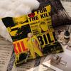 Movie Kill Bill Lucky Dragon Pillow Cover Sofa Cushion Cover Home Room Decoration Children Gift