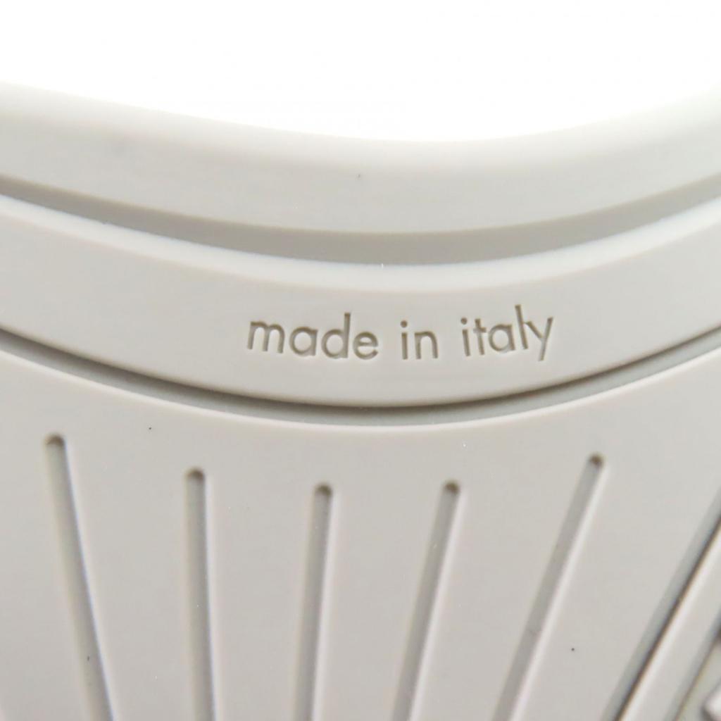 Makellose GUCCI Sneaker Interlocking G High-Top Weiß Khaki Leder Damen 36.5 Gebraucht