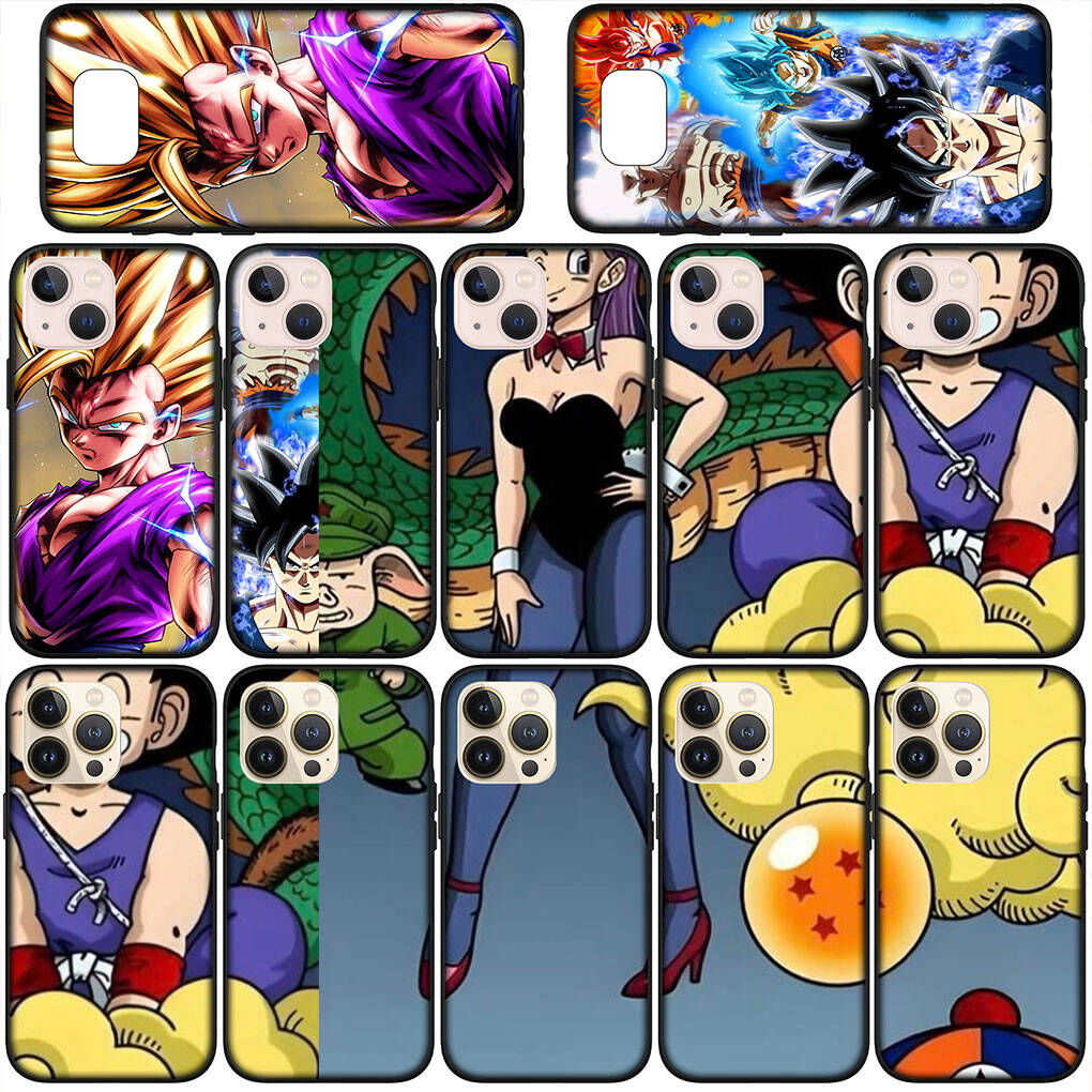 Phone Case for iPhone 17 15 16 Plus Redmi Note 14 12 11 13 Pro Max Huawei P30 P20 Lite OPPO A60 A40 A80 A54 Poster Dragon Son Gohan Gokus Ball Cover