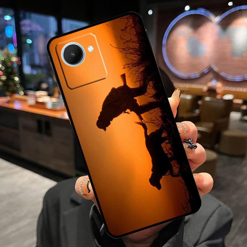 Hunter Man Fishing Dog Case For Realme 11 Pro Plus 15 14 13 12 GT7 Pro GT6 C55 C51 C53 C35 C33 C61 C65 C67 C71 C75
