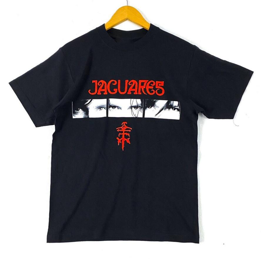 Vtg Jaguares Revolucion Tour Album Cotton Black Unisex Full Size Shirt CM073 XXL