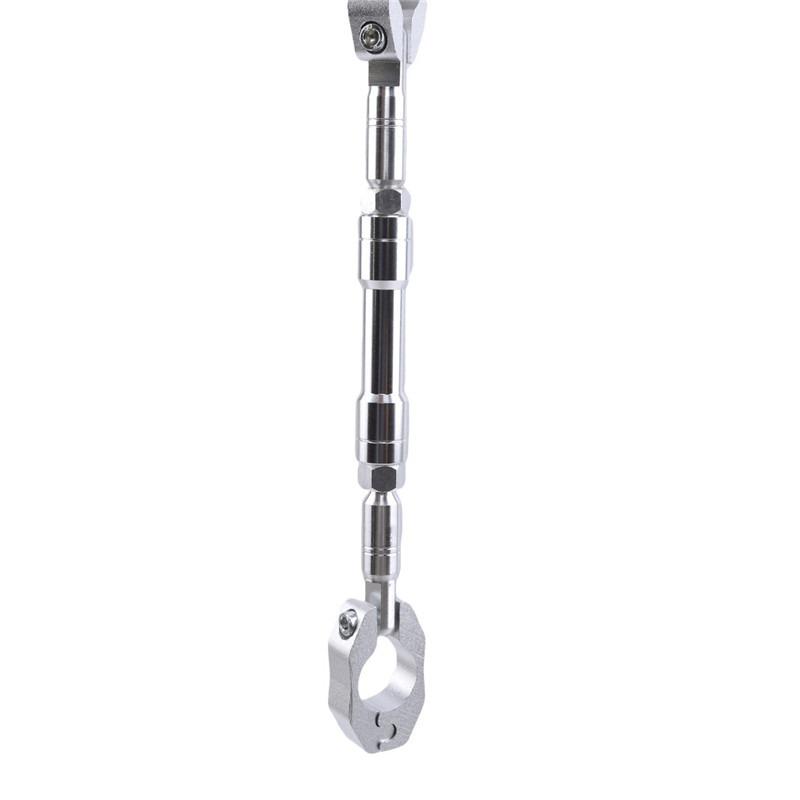 Motorcycle Modification Crossbar Handle Reinforcement Black Chrome Plated Steel Motorbike Handlebar Accessory
