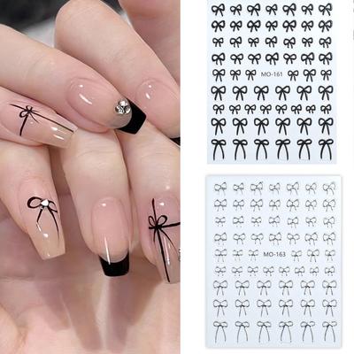 3D Bowknot Nail Stickers Nails Art Decoration Decals Add a Touch of Style To Your Manicure