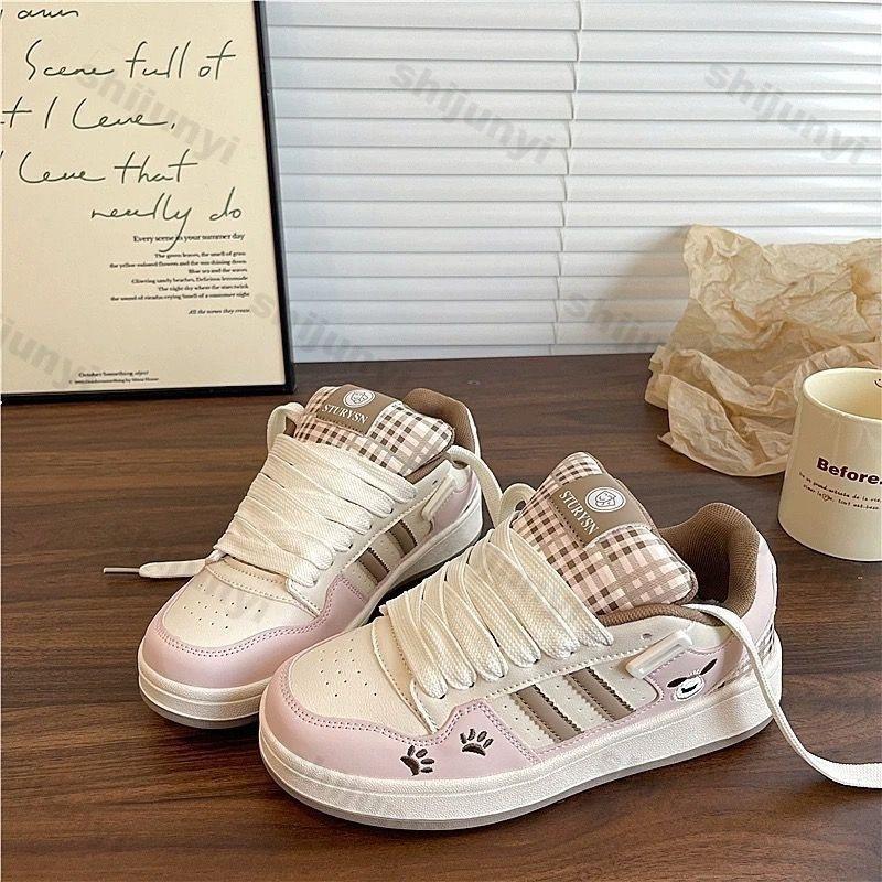 Damen Freizeit Sportschuhe Bequem Rutschfest Outdoor Mode Retro Plateau Vulkanisierte Schuhe 2026 Herbst Zapatos Mujer