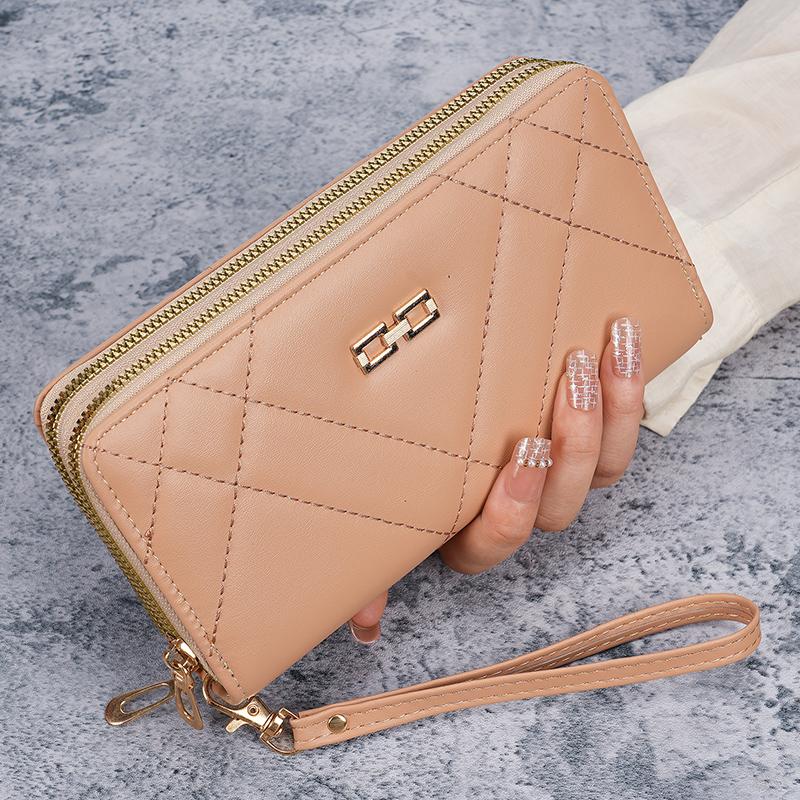 ladies purse clutch bag fashion fresh large-capacity female purse explosions cross-border mobile phone coin purse rhombus.