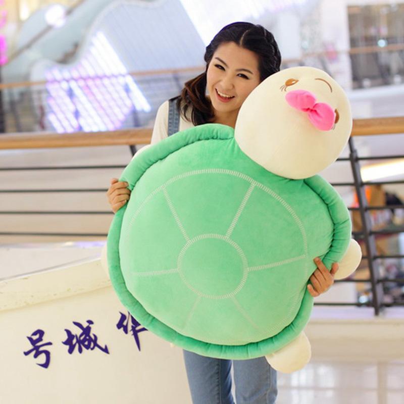 Cute Soft Couple Turtle Throw Pillow Plush Toy Doll Little Turtle Doll Girl Company Soothing Doll